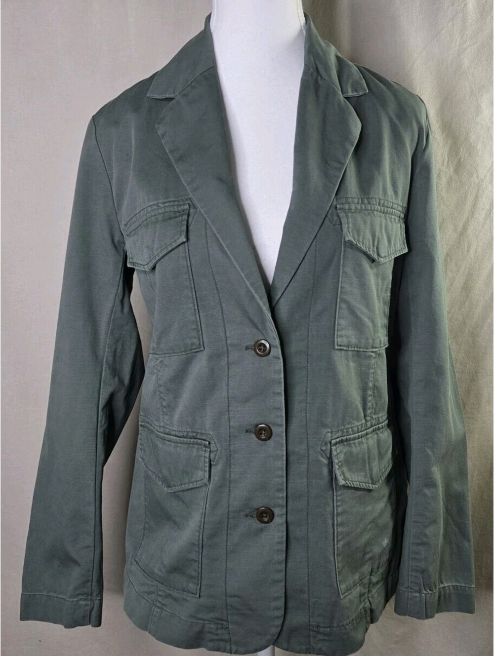 G1 All Purpose Goods Military Field Jacket S Olive Green Cotton Twill NWOT